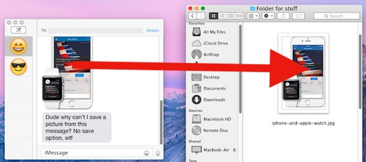 How to Quickly Save Files from Messages App