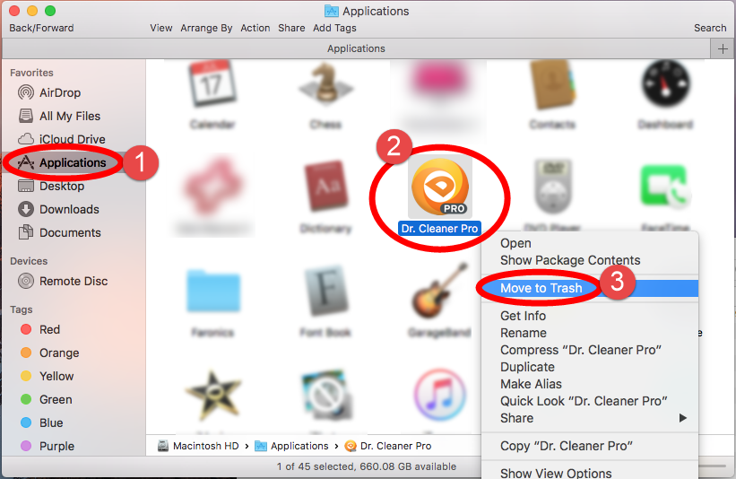 remove trend micro security from mac top bar