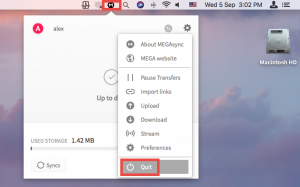 download the last version for mac MEGAsync 4.9.5