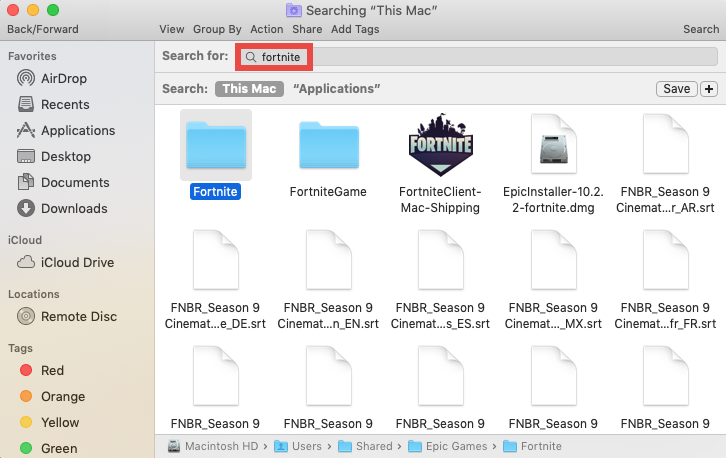 Follow The Right Way To Remove Fortnite On Mac